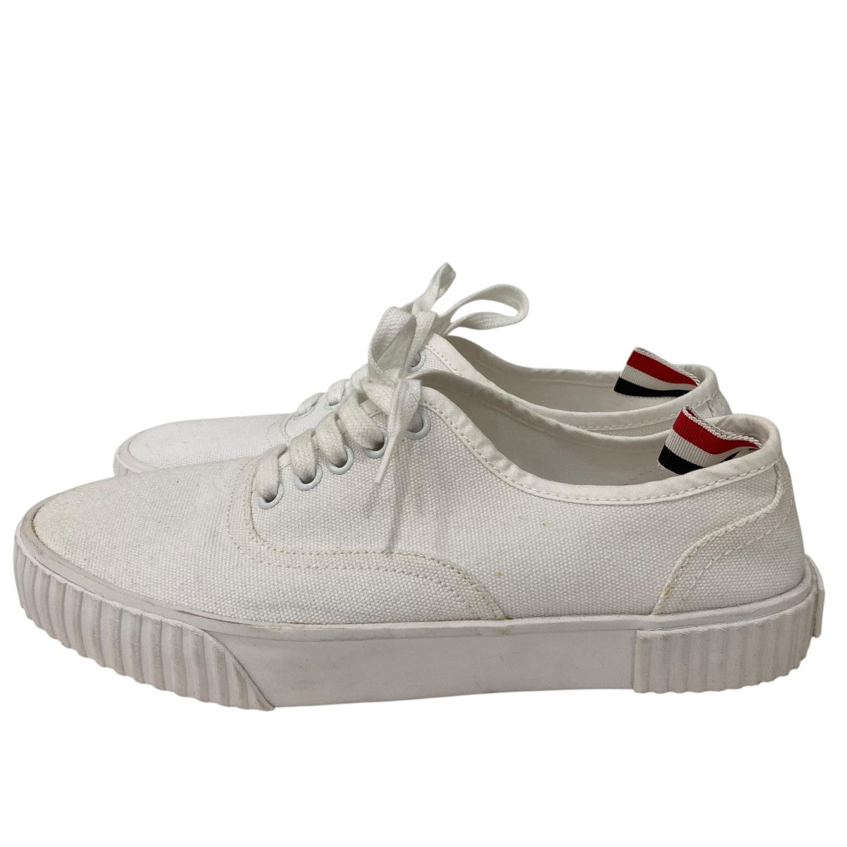 Thom Browne キャンバス ヘリテージローカットスニーカー 古着・中古-2枚目のアイテム画像