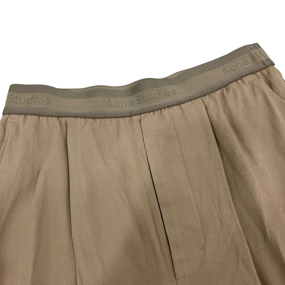 ACNE STUDIOS Logo tape trousersイージーパンツFNWNTROU001265 古着・中古-3枚目のアイテム画像