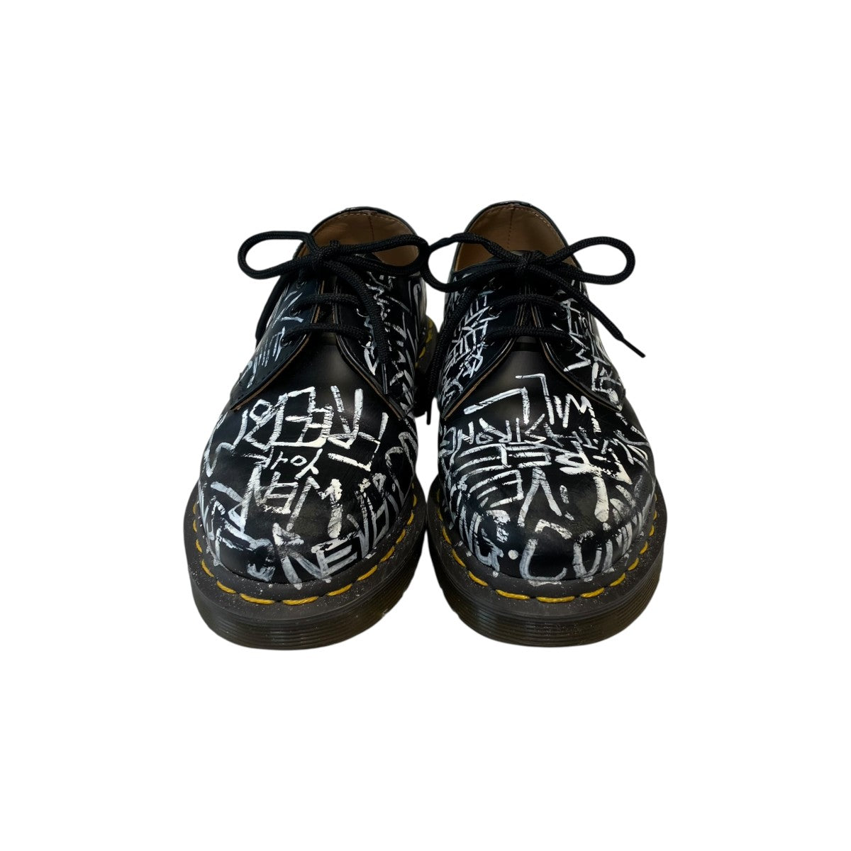 Dr．Martens×COMME des GARCONS COMME des GARCONS ハンドペイントレザーシューズ14438 古着・中古-3枚目のアイテム画像