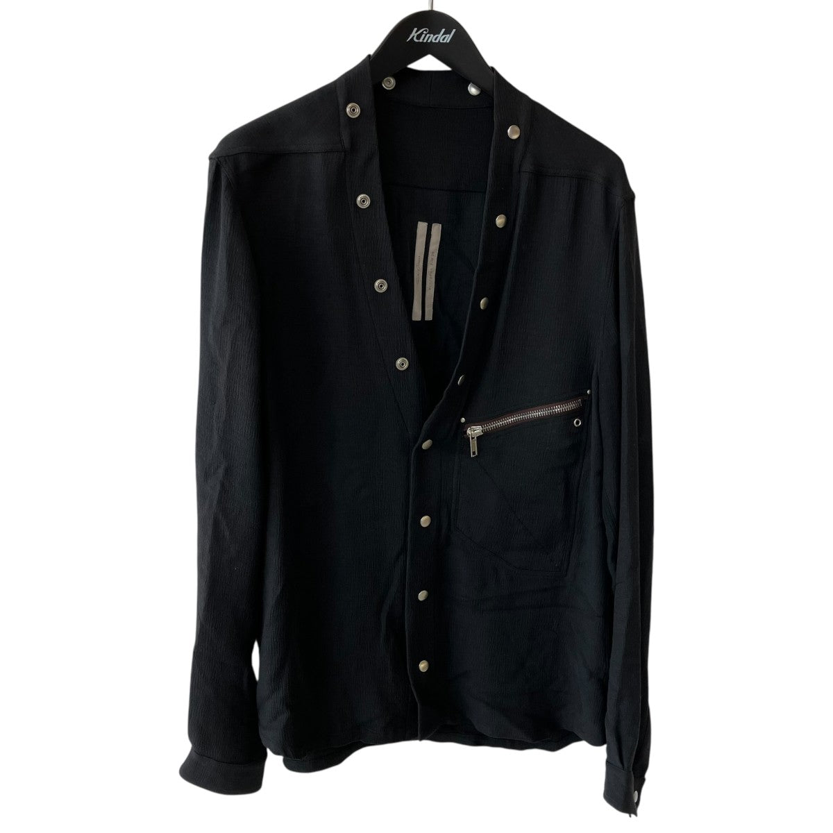 RICK OWENS LARRY SHIRTシャツRU20F3287-VF 古着・中古-1枚目のアイテム画像