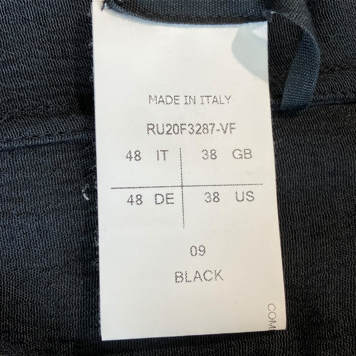 RICK OWENS LARRY SHIRTシャツRU20F3287-VF 古着・中古-5枚目のアイテム画像