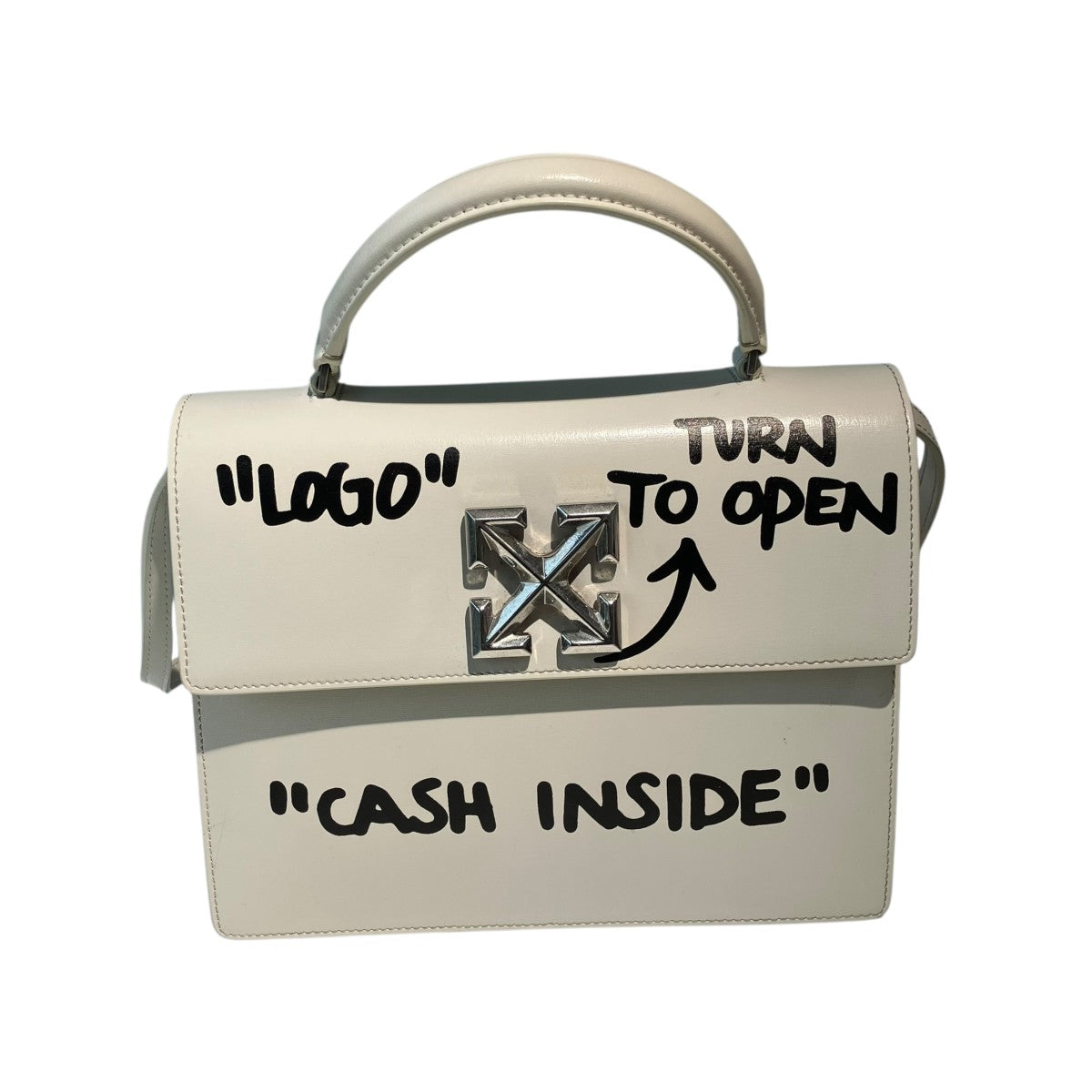 OFFWHITE ジットニー 1．4ショルダーバッグ 古着・中古-1枚目のアイテム画像