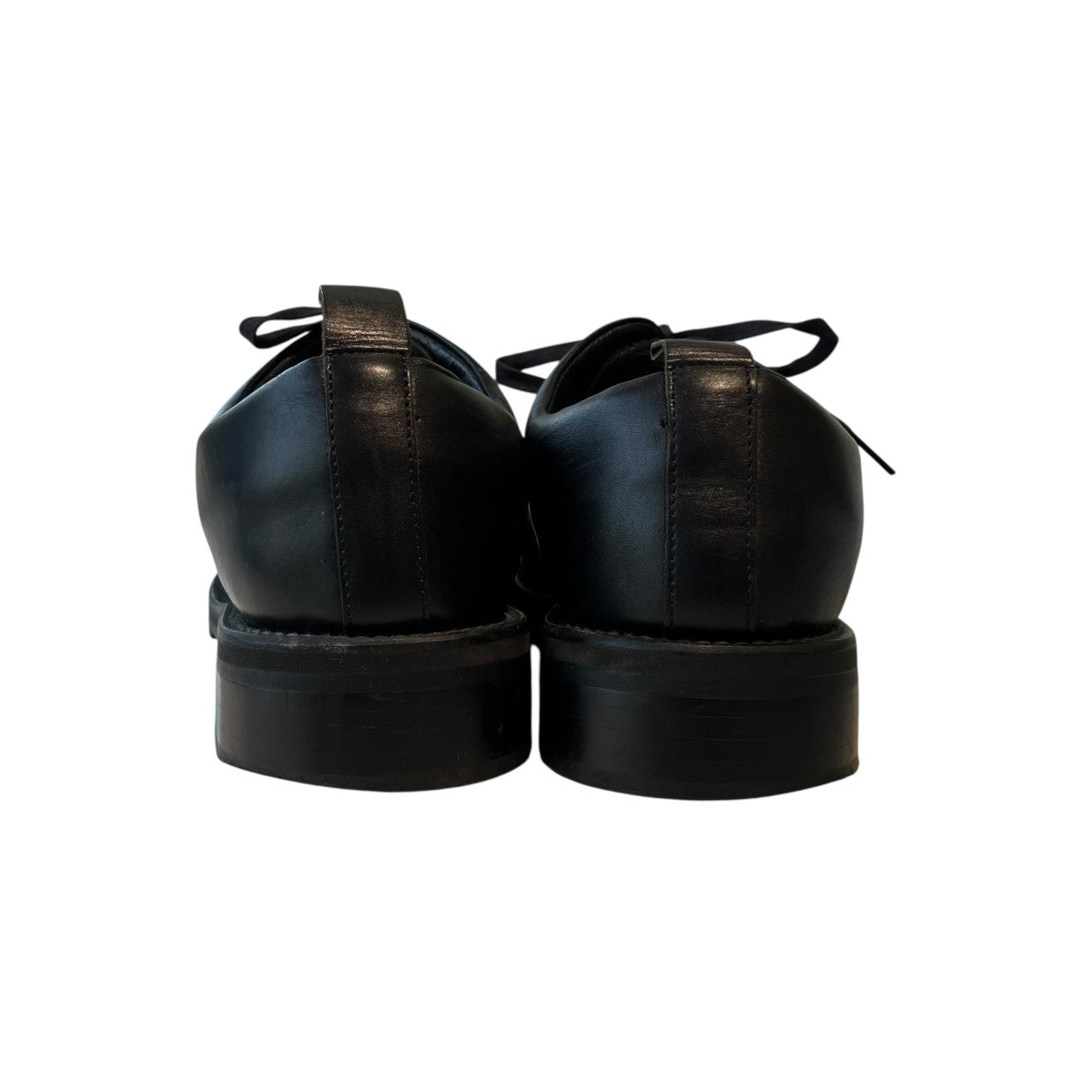 COMME des GARCONS HOMME PLUS×KIDS LOVE GAITE フリルレザーダービーシューズ 古着・中古-4枚目のアイテム画像