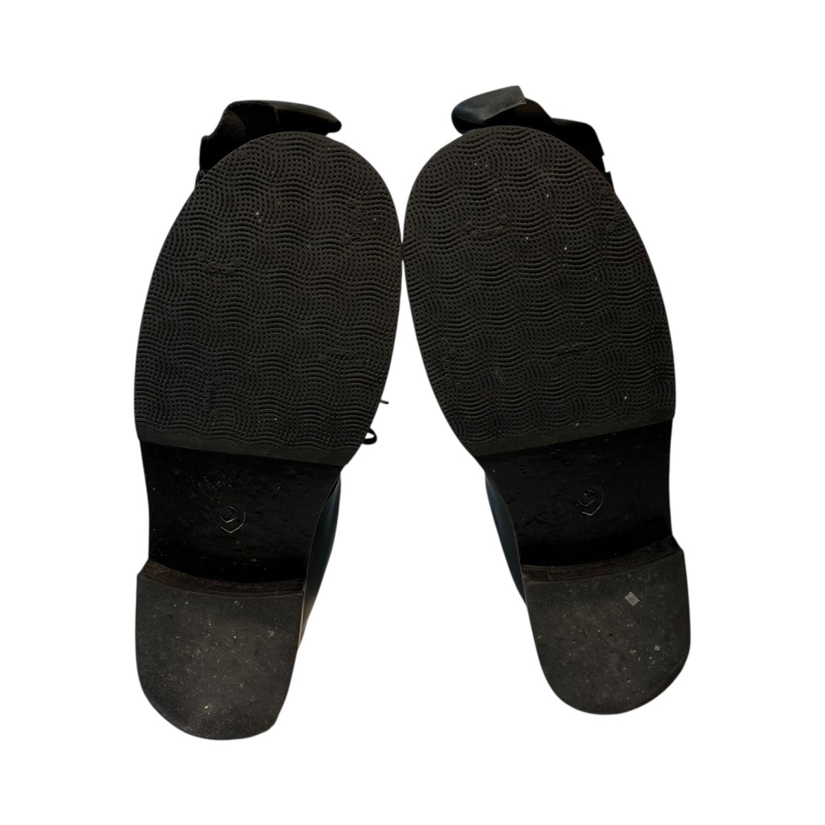 COMME des GARCONS HOMME PLUS×KIDS LOVE GAITE フリルレザーダービーシューズ 古着・中古-5枚目のアイテム画像