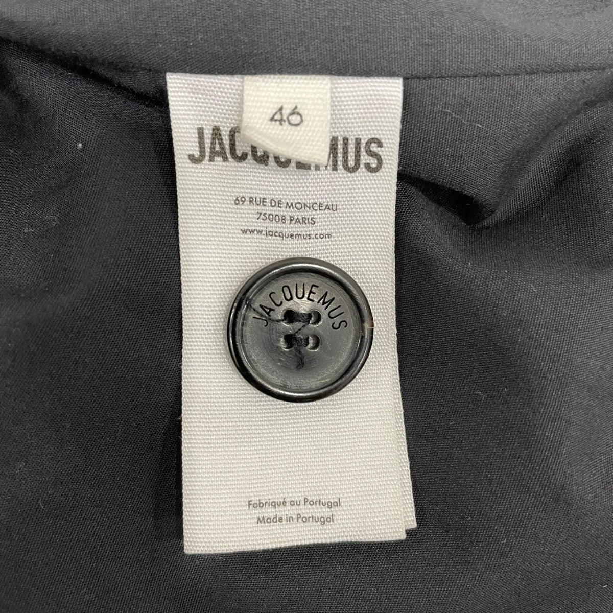 JACQUEMUS LE RAPHIAテーラードジャケット 古着・中古-6枚目のアイテム画像