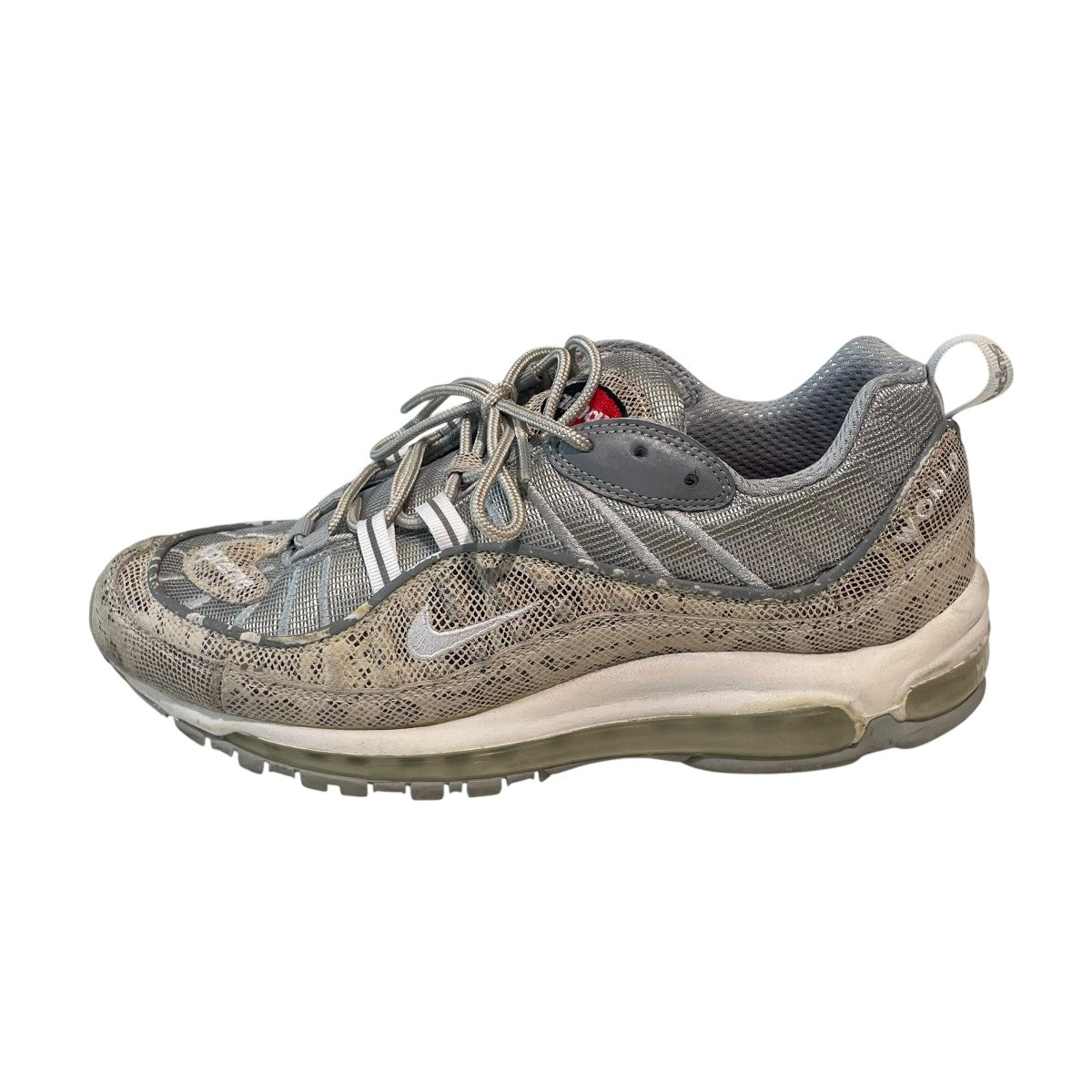 NIKE×Supreme Air Max 98 Snakeskinスニーカー844694-100 古着・中古-2枚目のアイテム画像