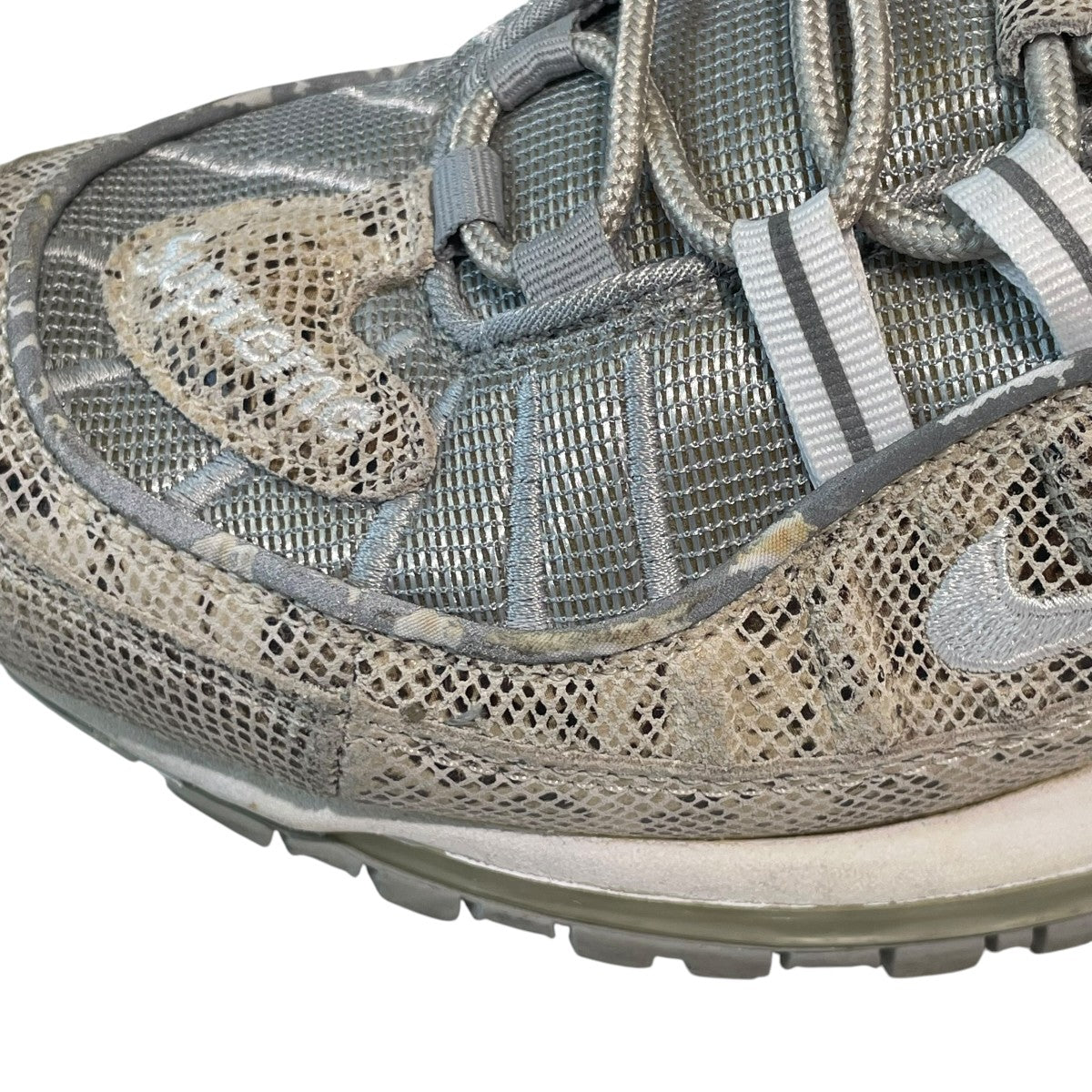 NIKE×Supreme Air Max 98 Snakeskinスニーカー844694-100 古着・中古-6枚目のアイテム画像