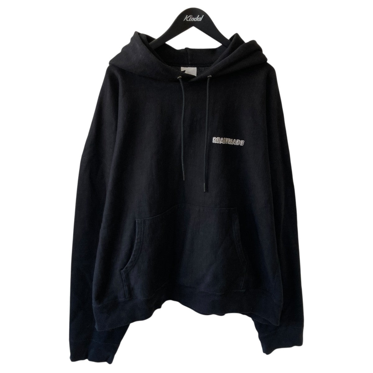 READYMADE BIG HOODIE LOGOパーカーRE-CO-BK-00-00-285 古着・中古-1枚目のアイテム画像