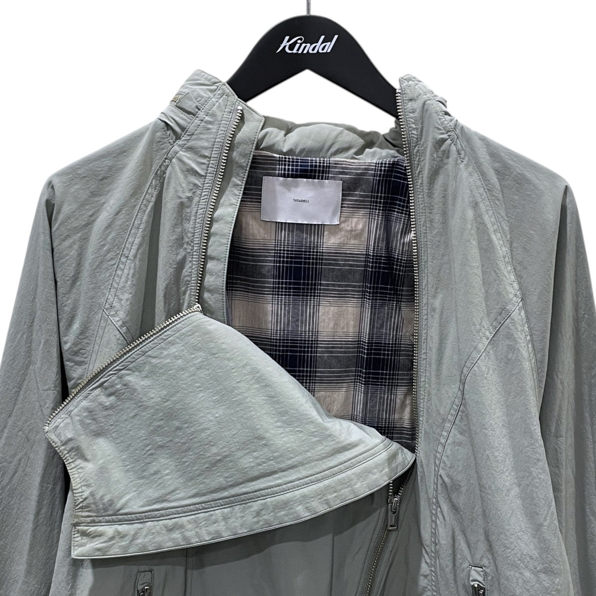 24SS ナイロンジャケット NYLON ZIP HOODED JACKET ナイロンジップフーデッドジャケット 2441000206