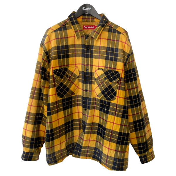 Supreme(シュプリーム) QUILTED PLAID SHIRTチェックジャケット