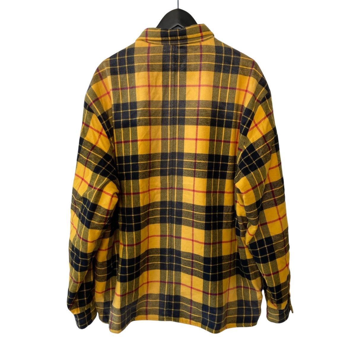 Supreme QUILTED PLAID SHIRTチェックジャケット 古着・中古-3枚目のアイテム画像