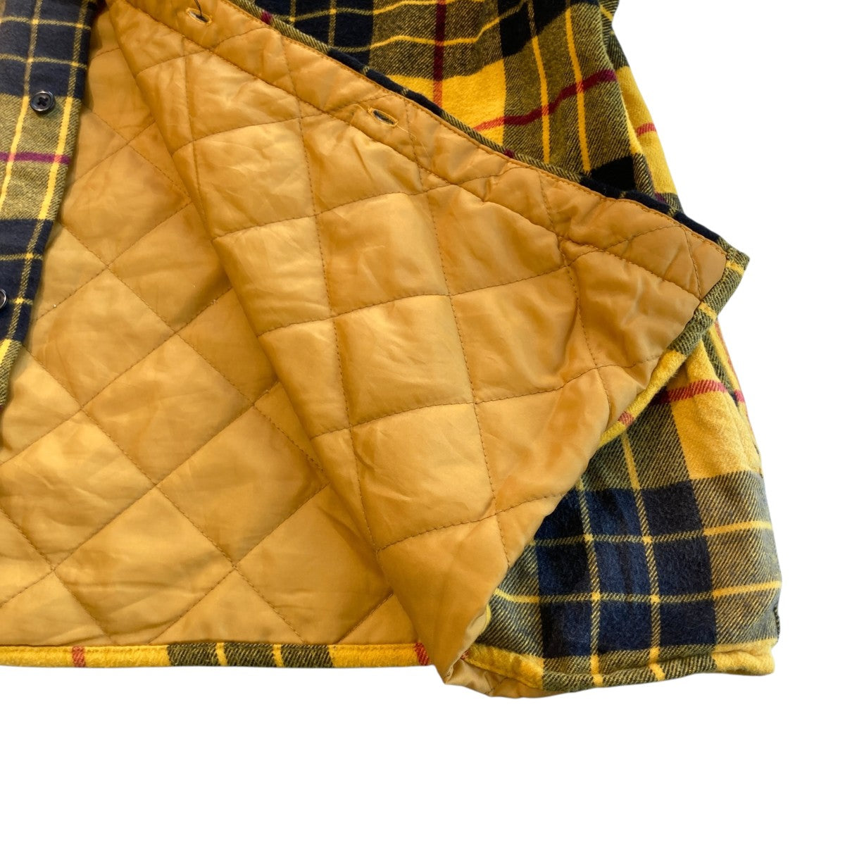 Supreme(シュプリーム) QUILTED PLAID SHIRTチェックジャケット