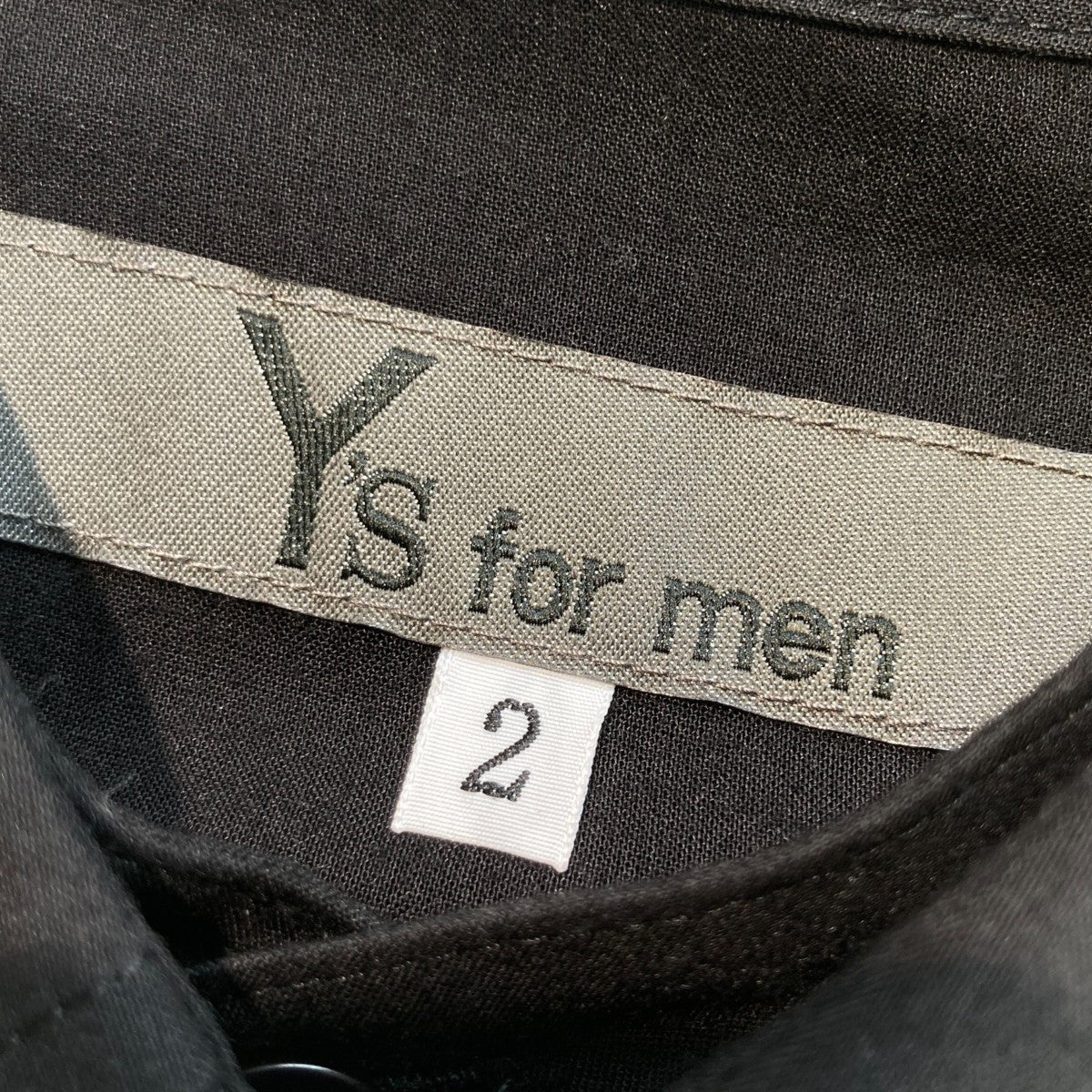 Y’S for men Flower Print Blouse長袖シャツMO-B52-802 古着・中古-6枚目のアイテム画像
