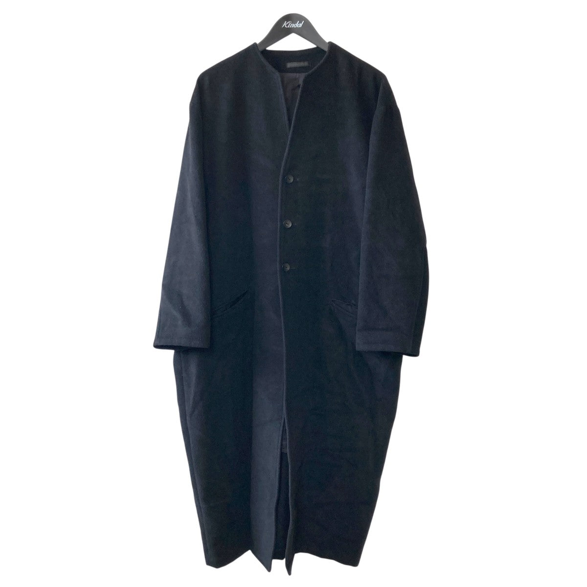 WOOL GABARDINE 01 RAPEL LONG COATロングコート
