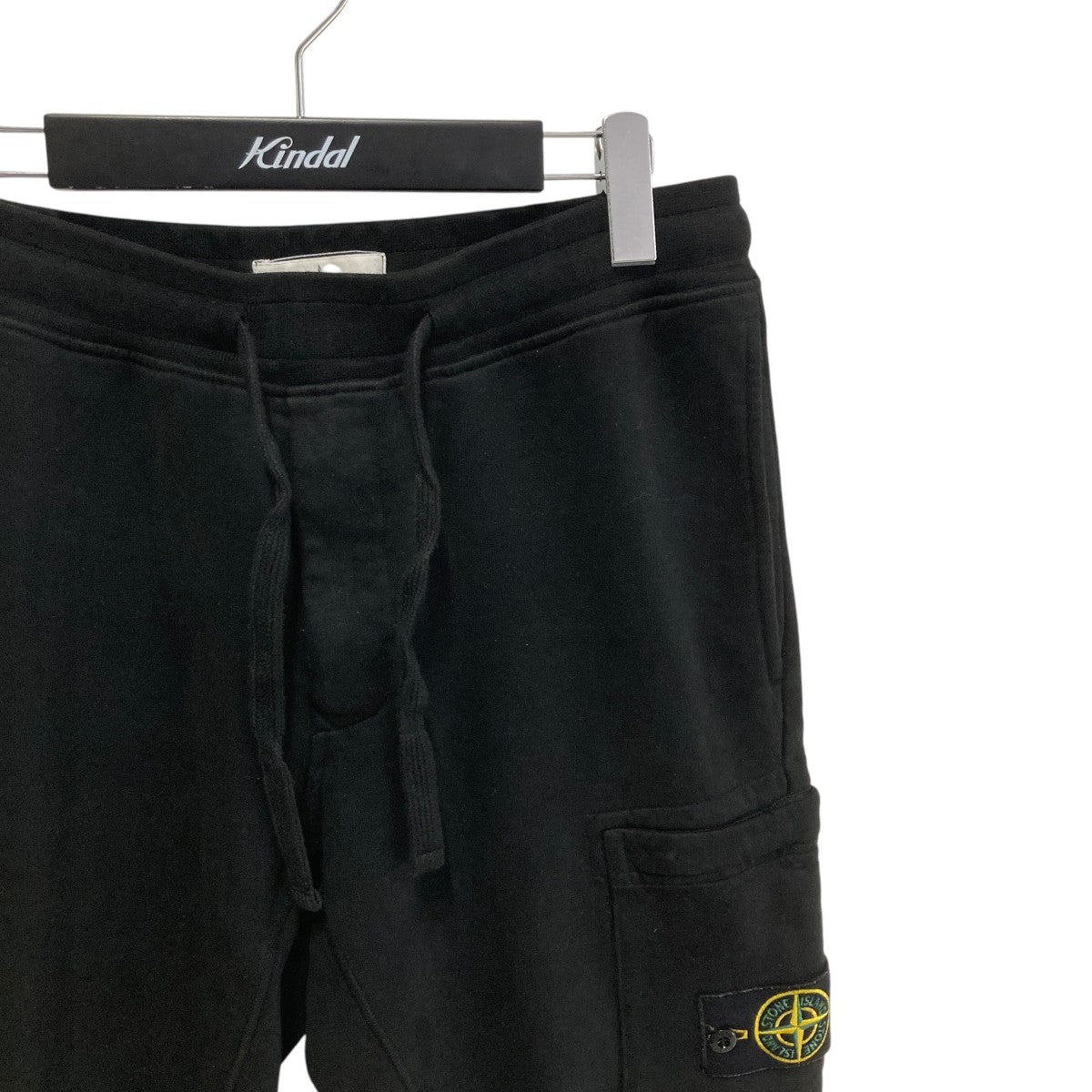 STONE ISLAND ガーメントダイ ロゴパッチ スウェットパンツ751564520 古着・中古-3枚目のアイテム画像