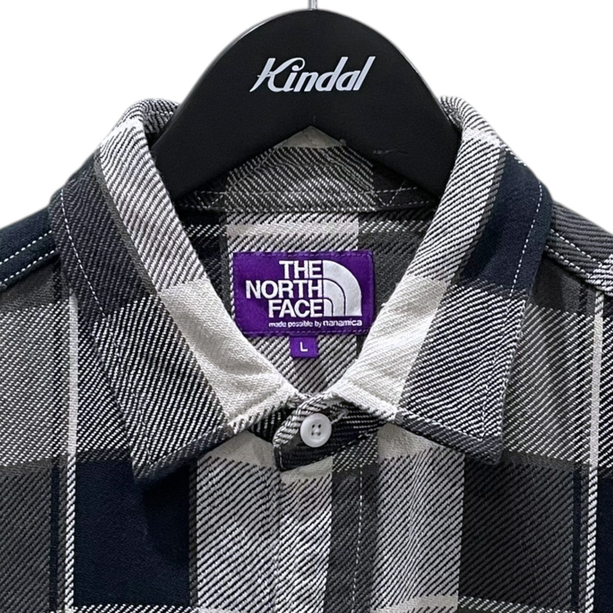 THE NORTHFACE PURPLELABEL 26SS チェック柄シャツ Flannel Plaid Field Shirt フランネル プレイド フィールドシャツ N26SG011 古着・中古-3枚目のアイテム画像
