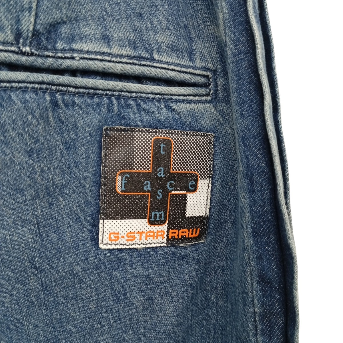 G-STAR RAW×FACETASM TRACK PANTSデニムパンツ 古着・中古-8枚目のアイテム画像