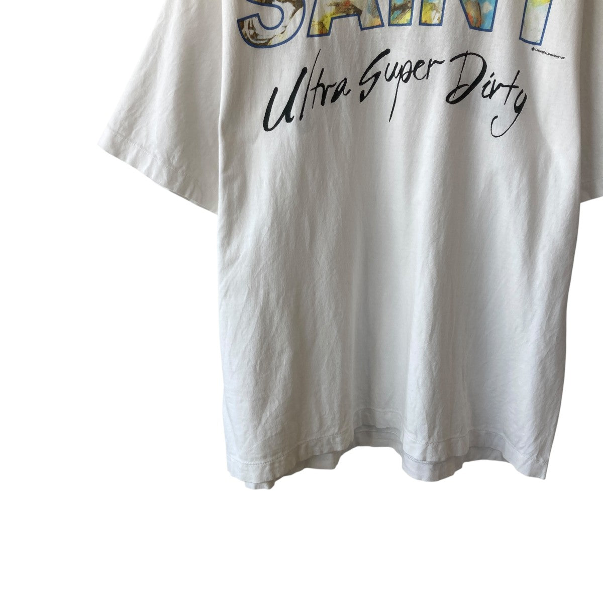 SAINT MICHAEL 25SSSUPER DIRTY SS TEE半袖TシャツSM-HR8-0000-025 古着・中古-4枚目のアイテム画像