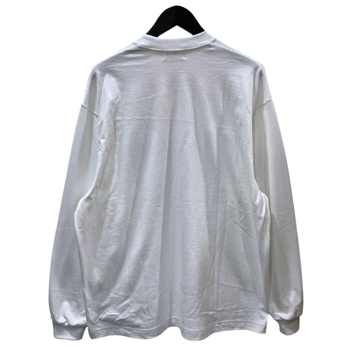 everyone(ABCD FLEURS) フラワープリント長袖カットソー FLORAL PAINTING LOGO L／S TEE フローラルペインティングロゴ ロングスリーブティーシャツ 古着・中古-2枚目のアイテム画像