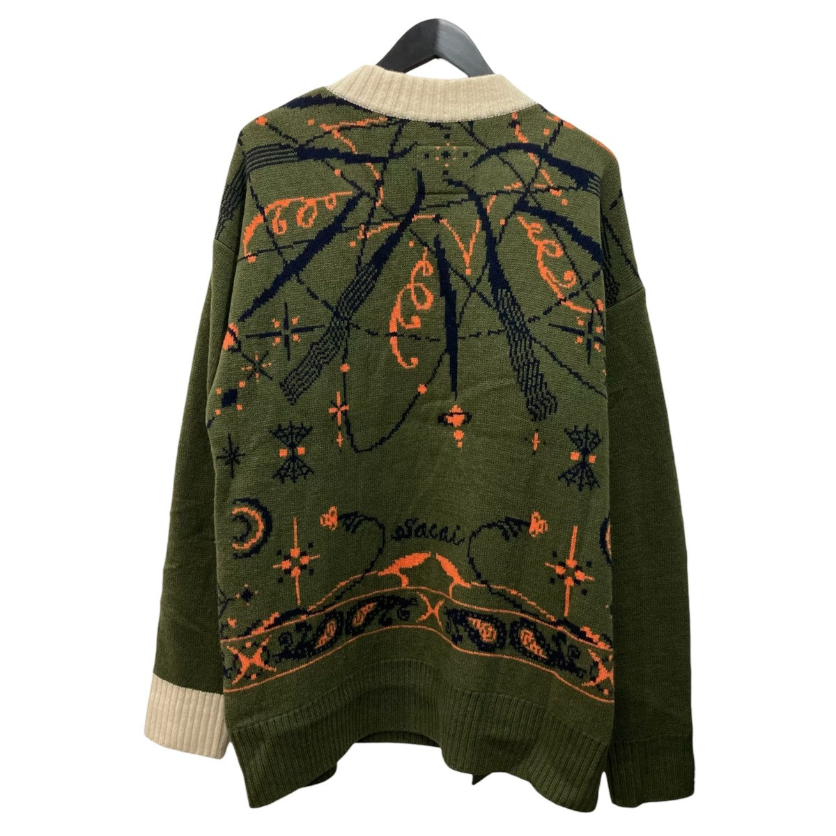 sacai クルーネックニット20-02341M 古着・中古-3枚目のアイテム画像