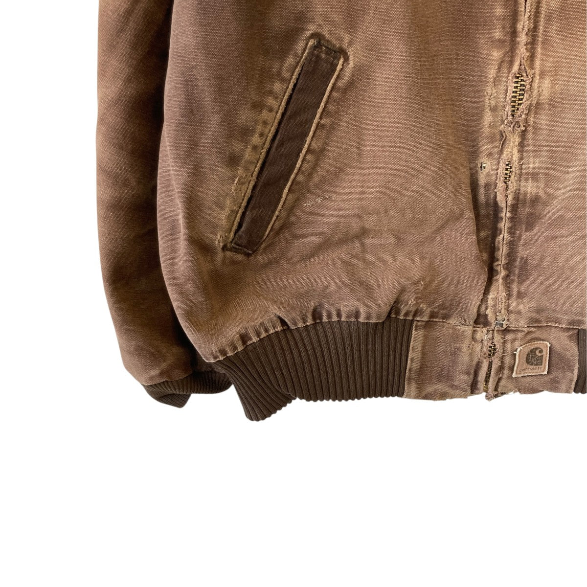 CarHartt santa fe jacketジャケットJ14 DKB 古着・中古-4枚目のアイテム画像