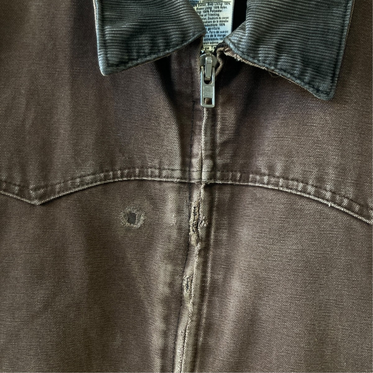 CarHartt santa fe jacketジャケットJ14 DKB 古着・中古-6枚目のアイテム画像