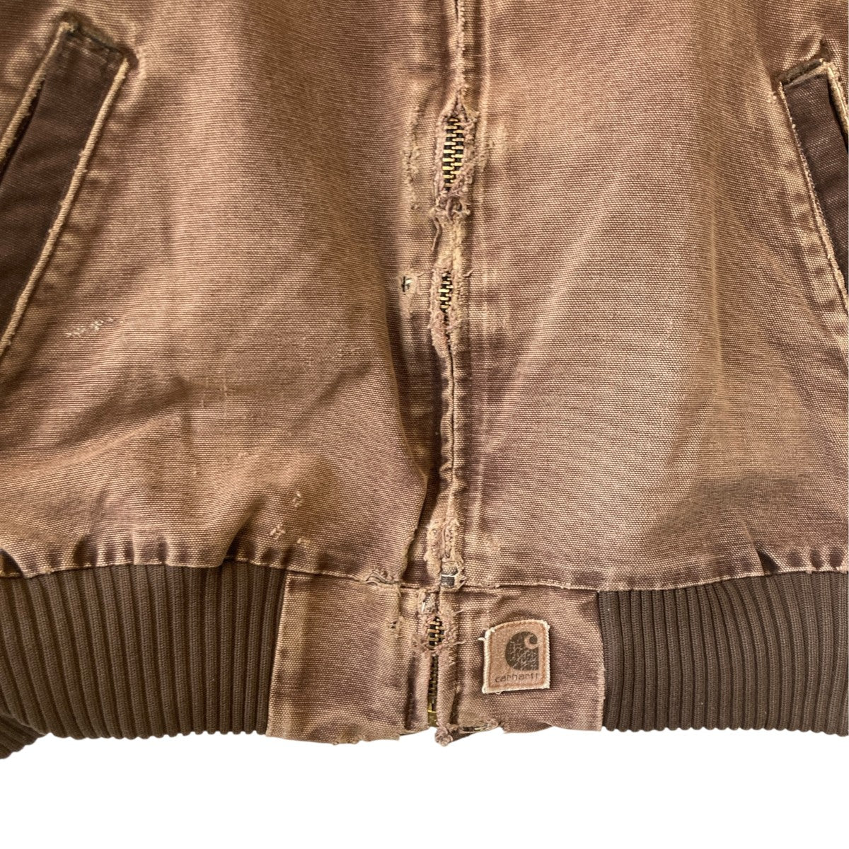 CarHartt santa fe jacketジャケットJ14 DKB 古着・中古-7枚目のアイテム画像