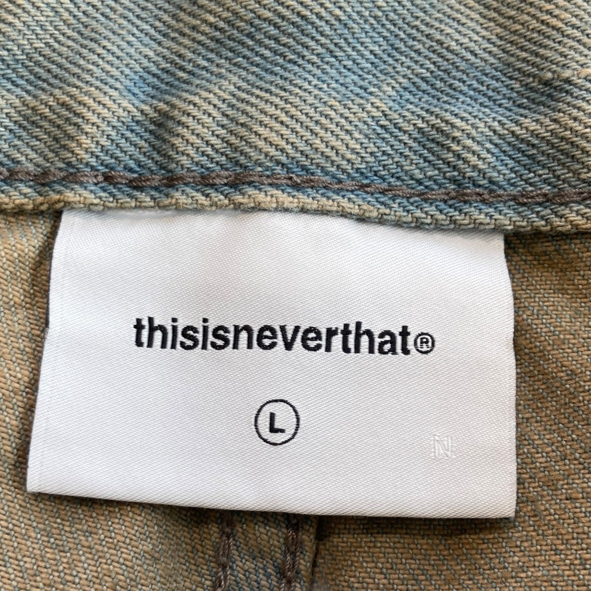 thisisneverthat デニムパンツTN243DPAOP03 古着・中古-5枚目のアイテム画像