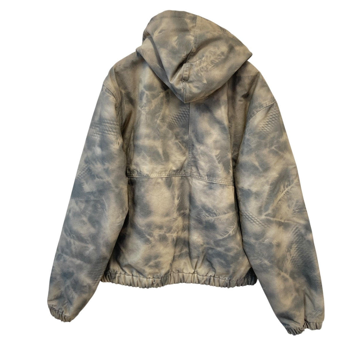 WORK JACKET総柄ジップフードジャケット115798