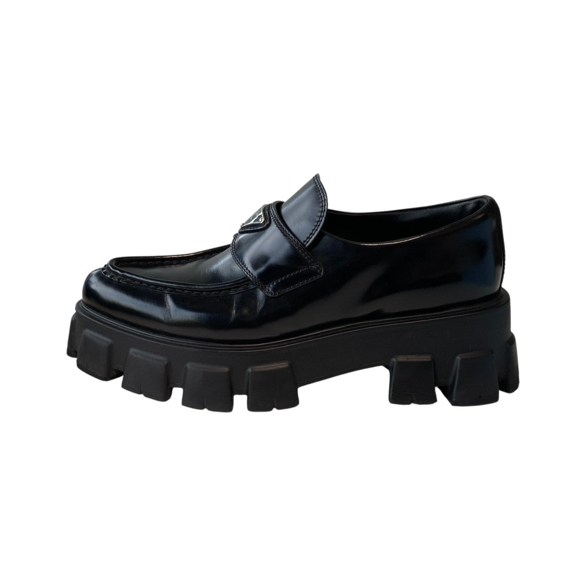 PRADA ポインテッドトゥローファー1D663M 古着・中古-2枚目のアイテム画像