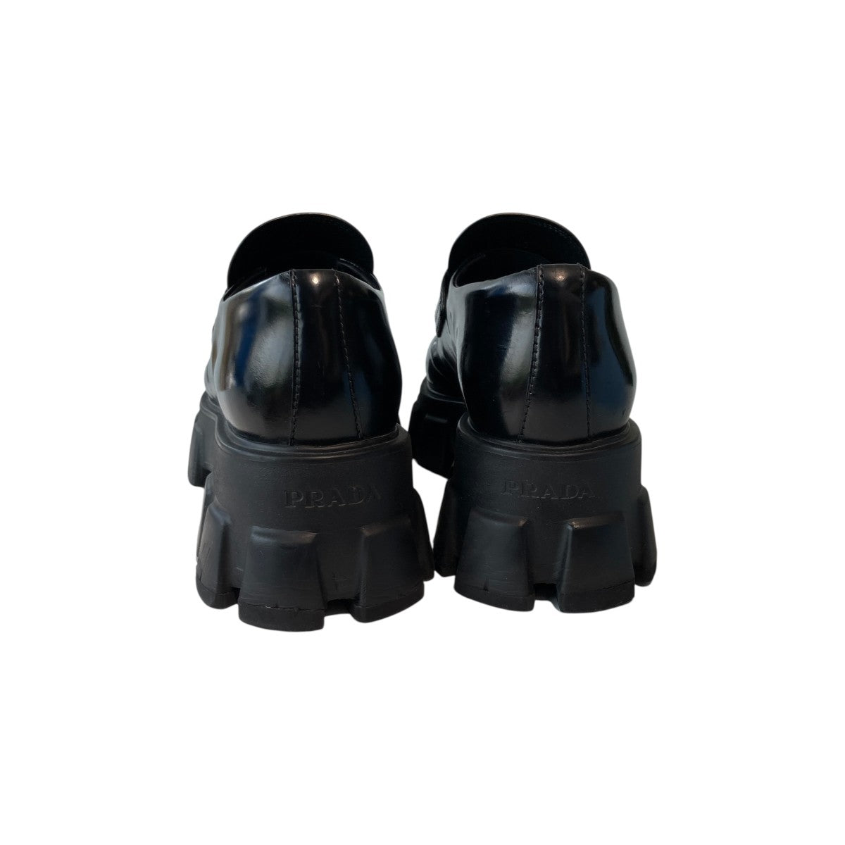PRADA ポインテッドトゥローファー1D663M 古着・中古-4枚目のアイテム画像