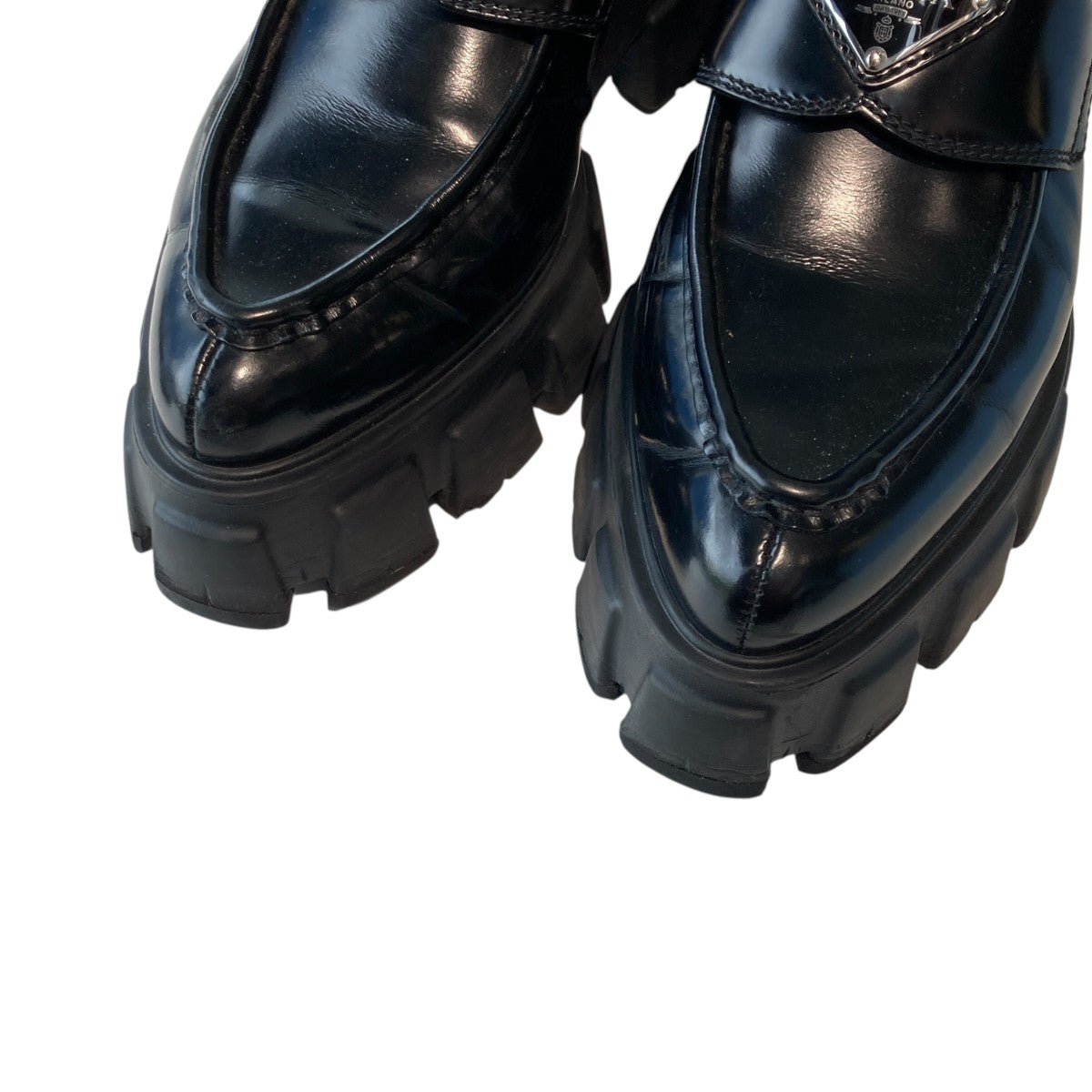 PRADA ポインテッドトゥローファー1D663M 古着・中古-7枚目のアイテム画像
