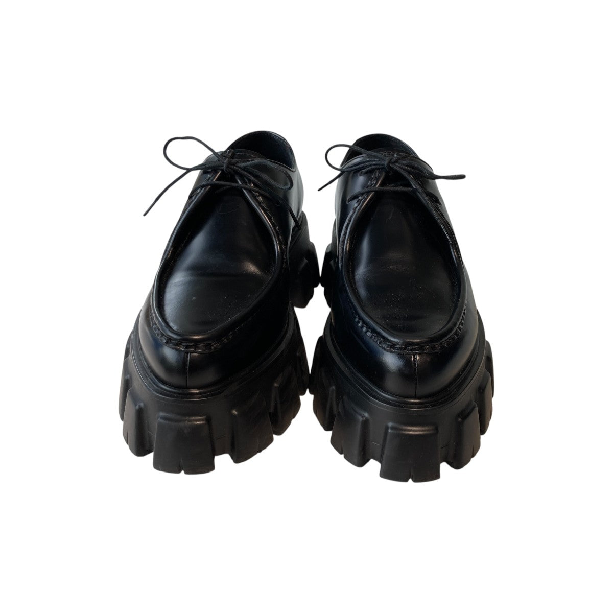 PRADA モノリスブラッシュドレザーシューズ2ee361 古着・中古-3枚目のアイテム画像