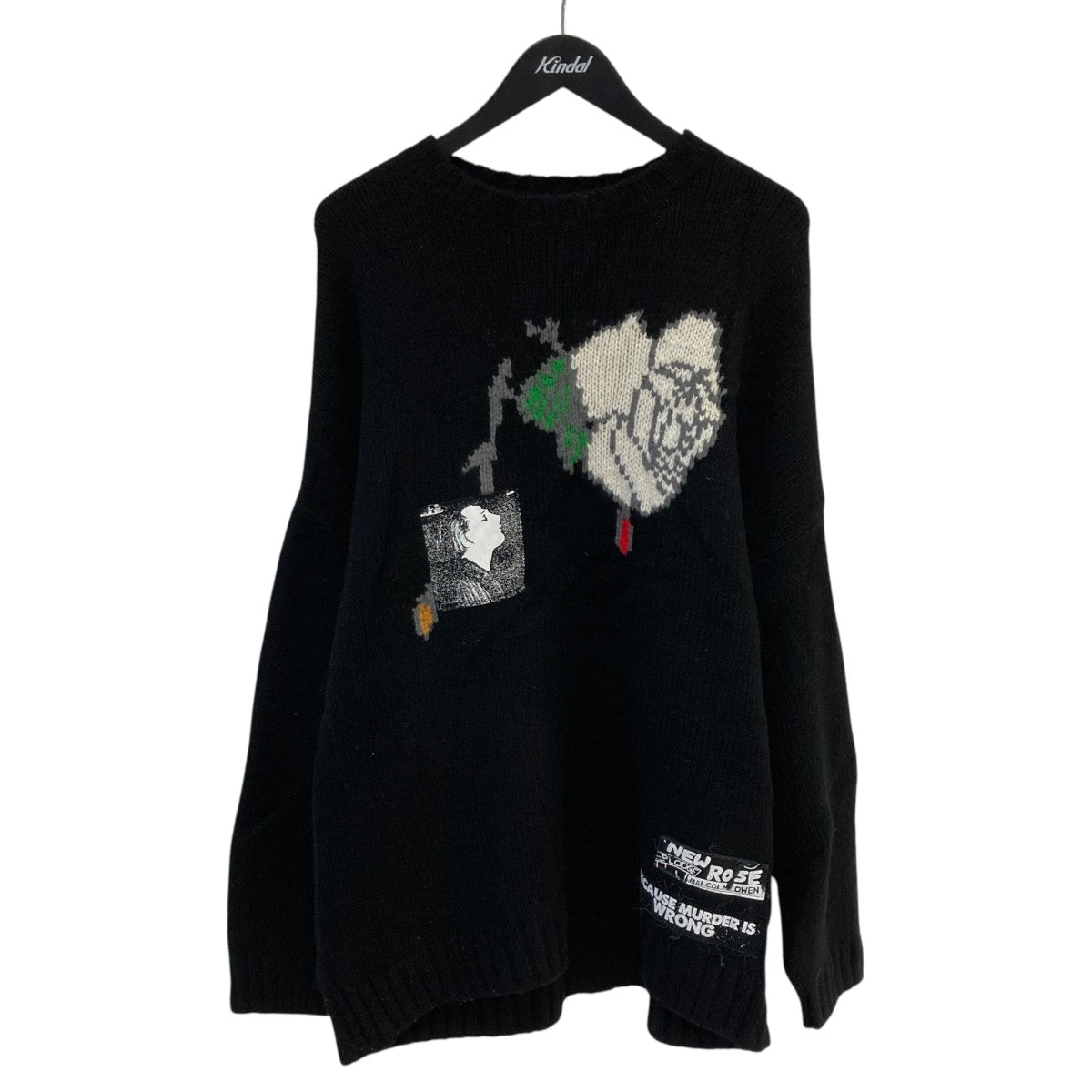 23AWROSE JQニット