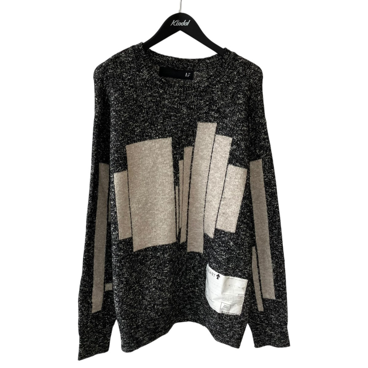 Geo Pattern Knit Topニット