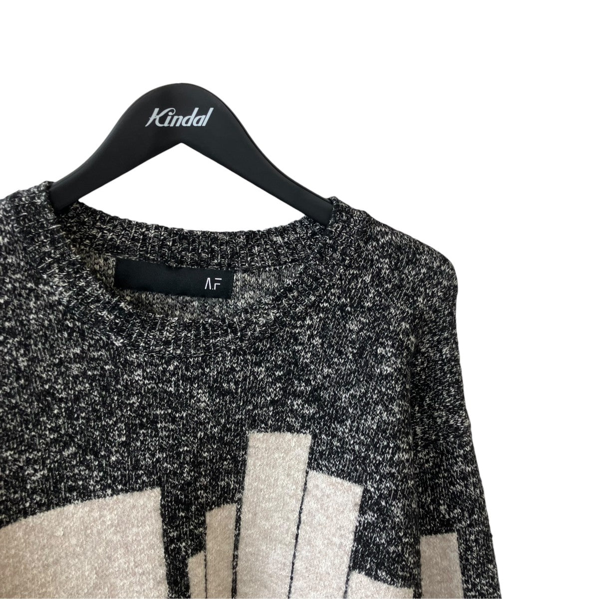 Geo Pattern Knit Topニット