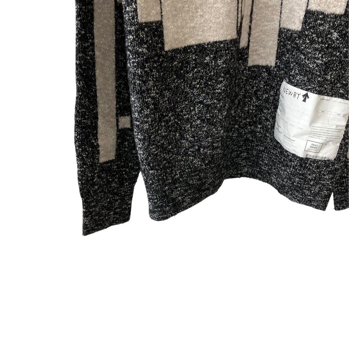 Geo Pattern Knit Topニット