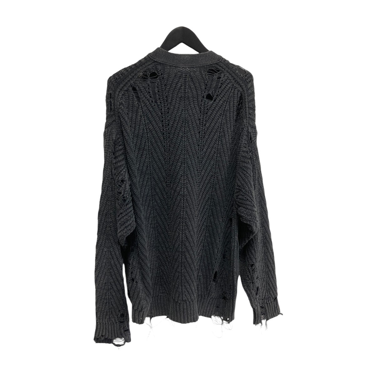 Bleached Knit Cardiganダメージ加工カーディガンA10cd521