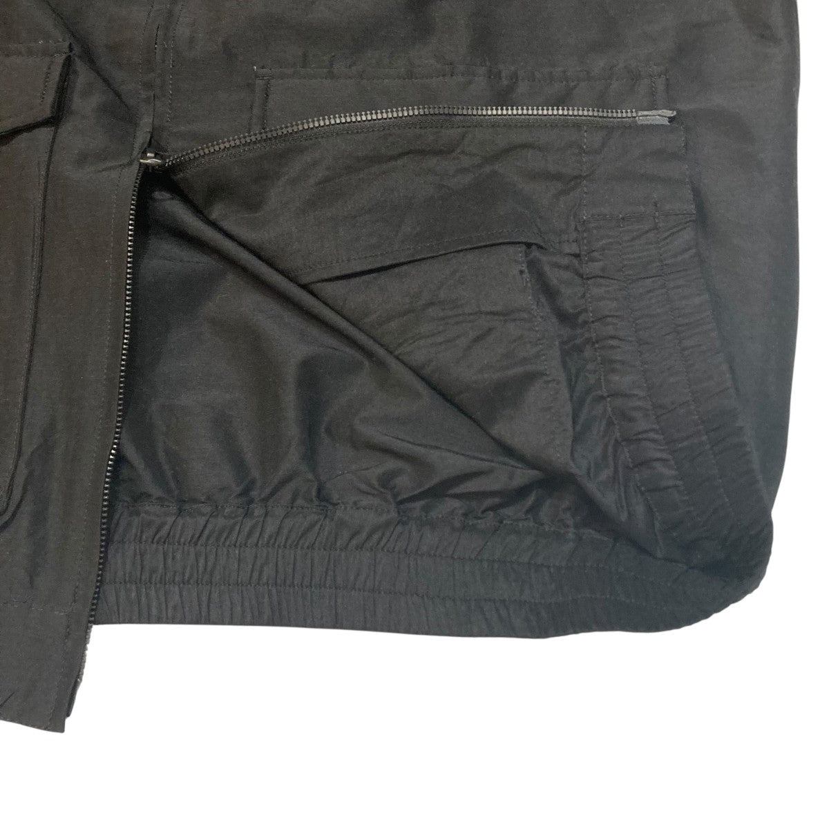 MARKA Wool Silk High Count Typewriter Flight JacketフライトジャケットM25C08BL01C 古着・中古-6枚目のアイテム画像
