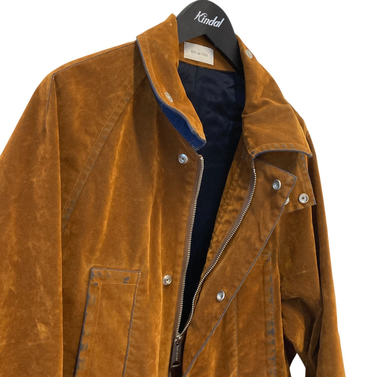 25AWover pocketジップ コート25AW-B-JM01