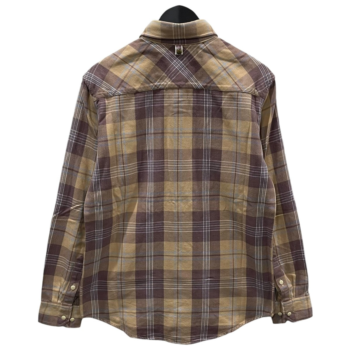 VISVIM 13AW チェック柄シャツ BLACK ELK FLANNEL ブラックエルク フランネルシャツ 0113105011017 古着・中古-2枚目のアイテム画像