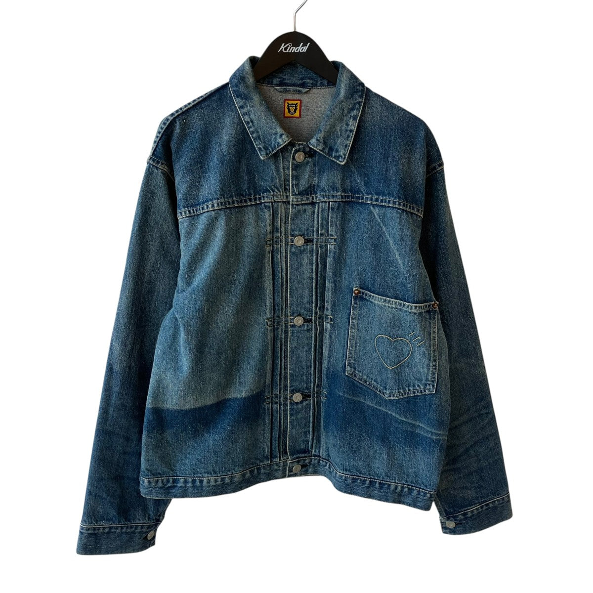 HUMAN MADE DENIM WORK JACKETデニムジャケットHM28JK007 古着・中古-1枚目のアイテム画像