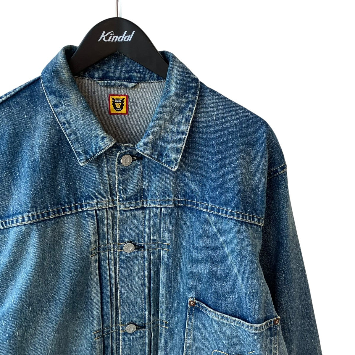 HUMAN MADE DENIM WORK JACKETデニムジャケットHM28JK007 古着・中古-3枚目のアイテム画像