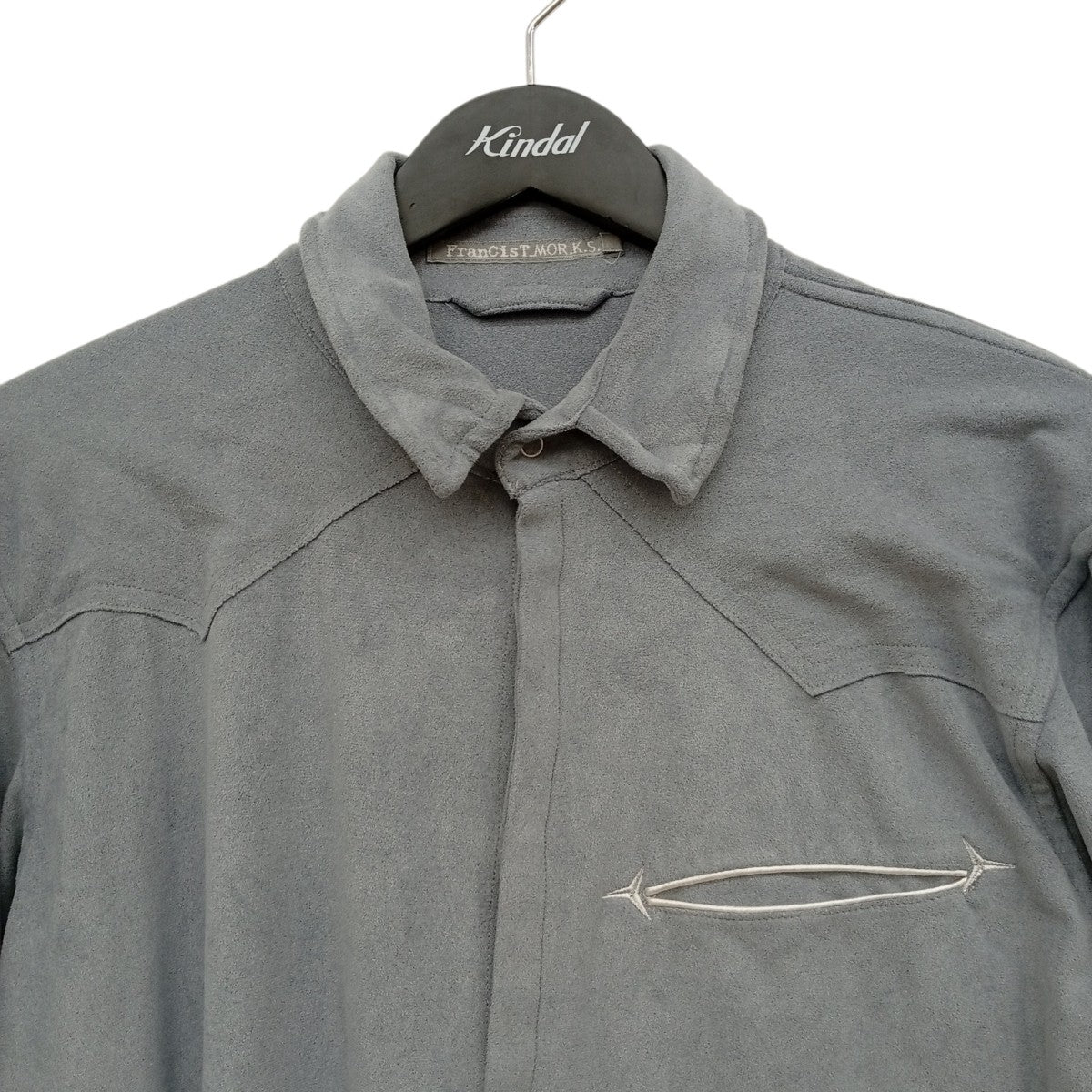 Francis T MOR．K．S 長袖シャツ 古着・中古-5枚目のアイテム画像