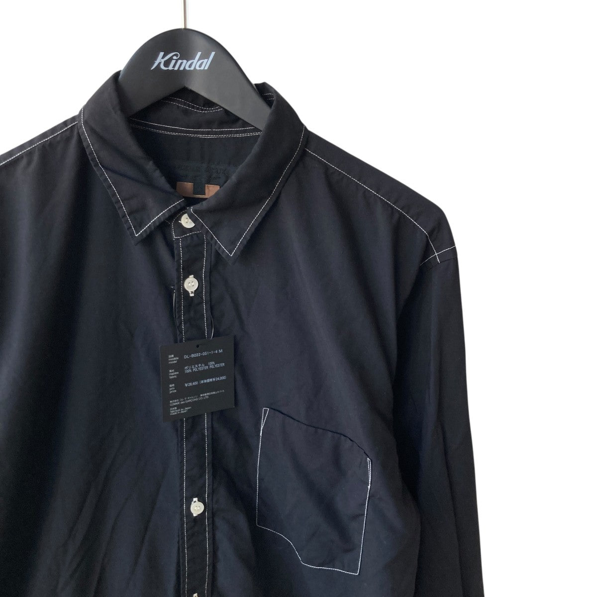 COMME des GARCONS HOMME DEUX 23AW長袖シャツDL-B022 古着・中古-3枚目のアイテム画像