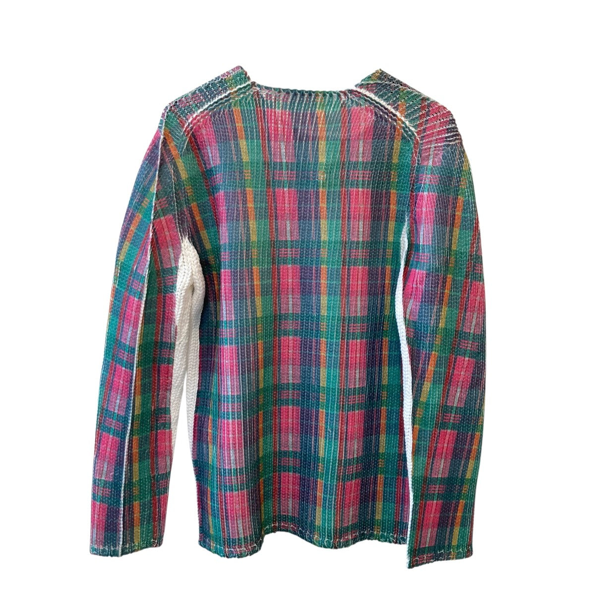 25SStartan overprint sweaterニットセーターFO-N003