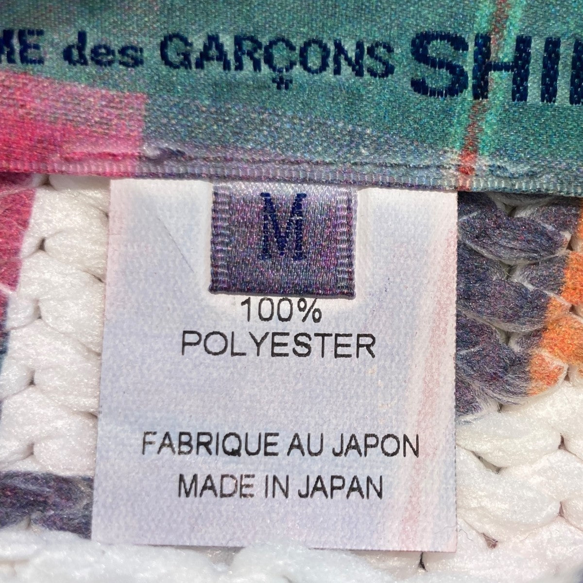 25SStartan overprint sweaterニットセーターFO-N003