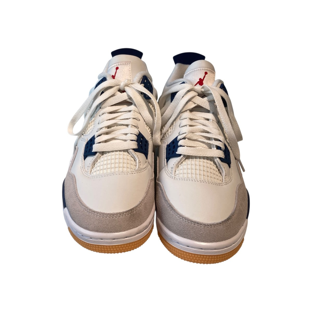 NIKE SB Air Jordan 4 Retro SP Summit White／NavyハイカットスニーカーDR5415-100 古着・中古-3枚目のアイテム画像