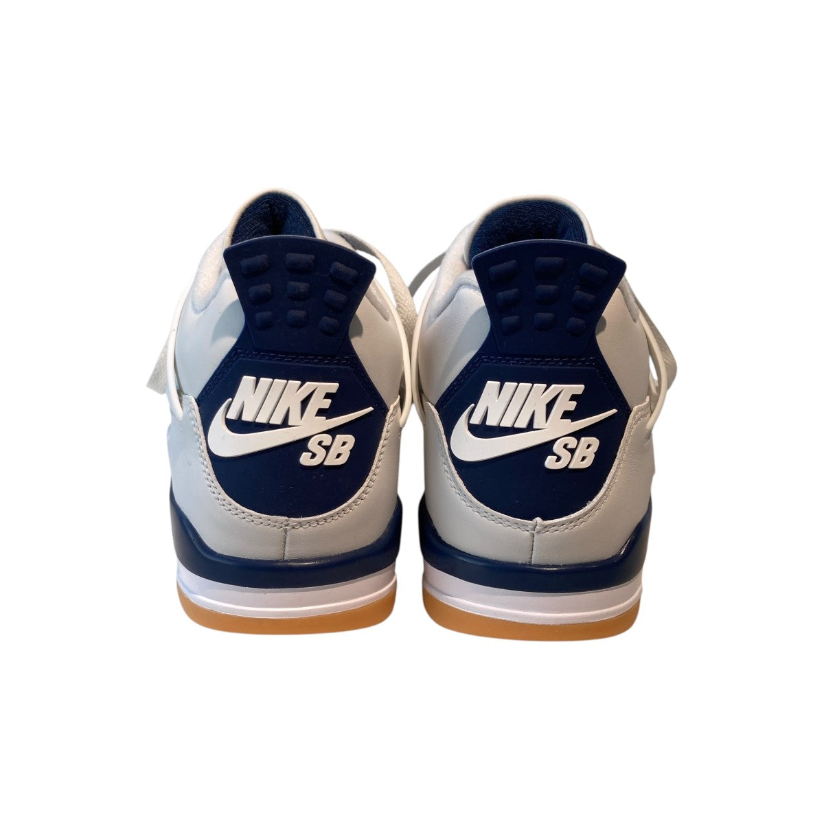 NIKE SB Air Jordan 4 Retro SP Summit White／NavyハイカットスニーカーDR5415-100 古着・中古-4枚目のアイテム画像