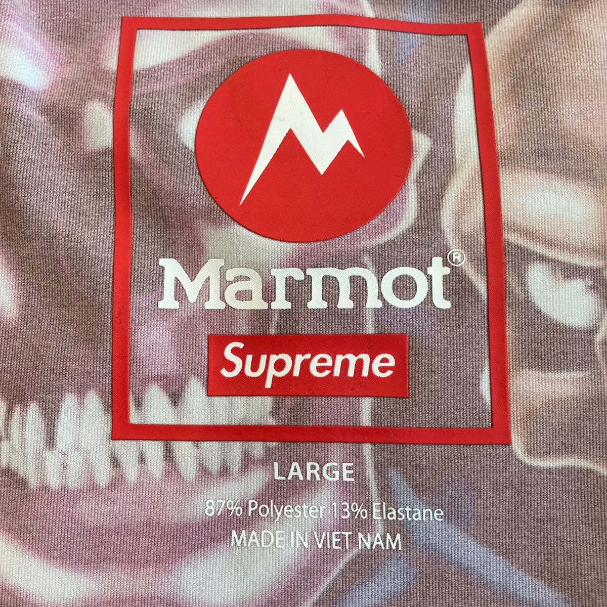 Supreme×Marmot 25AWMarmot Base Layer L／S Top Skull Pileロングカットソー 古着・中古-5枚目のアイテム画像